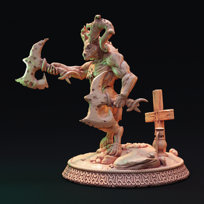 Grattabre Eater | Demon Miniature | 3D Resin Print