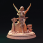 Lawerta | Succubus Miniature | 3D Resin Print