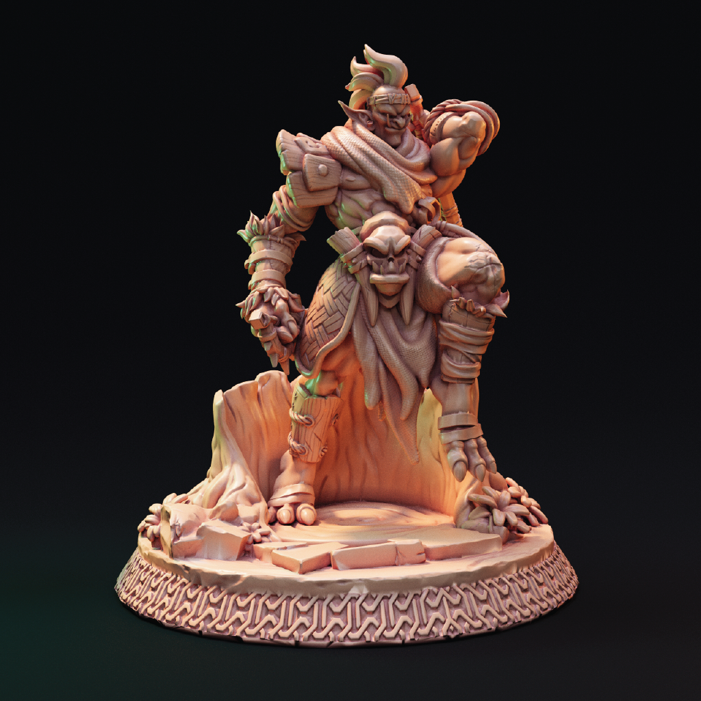 Wu-gor Tan | Oni Miniature | 3D Resin Print