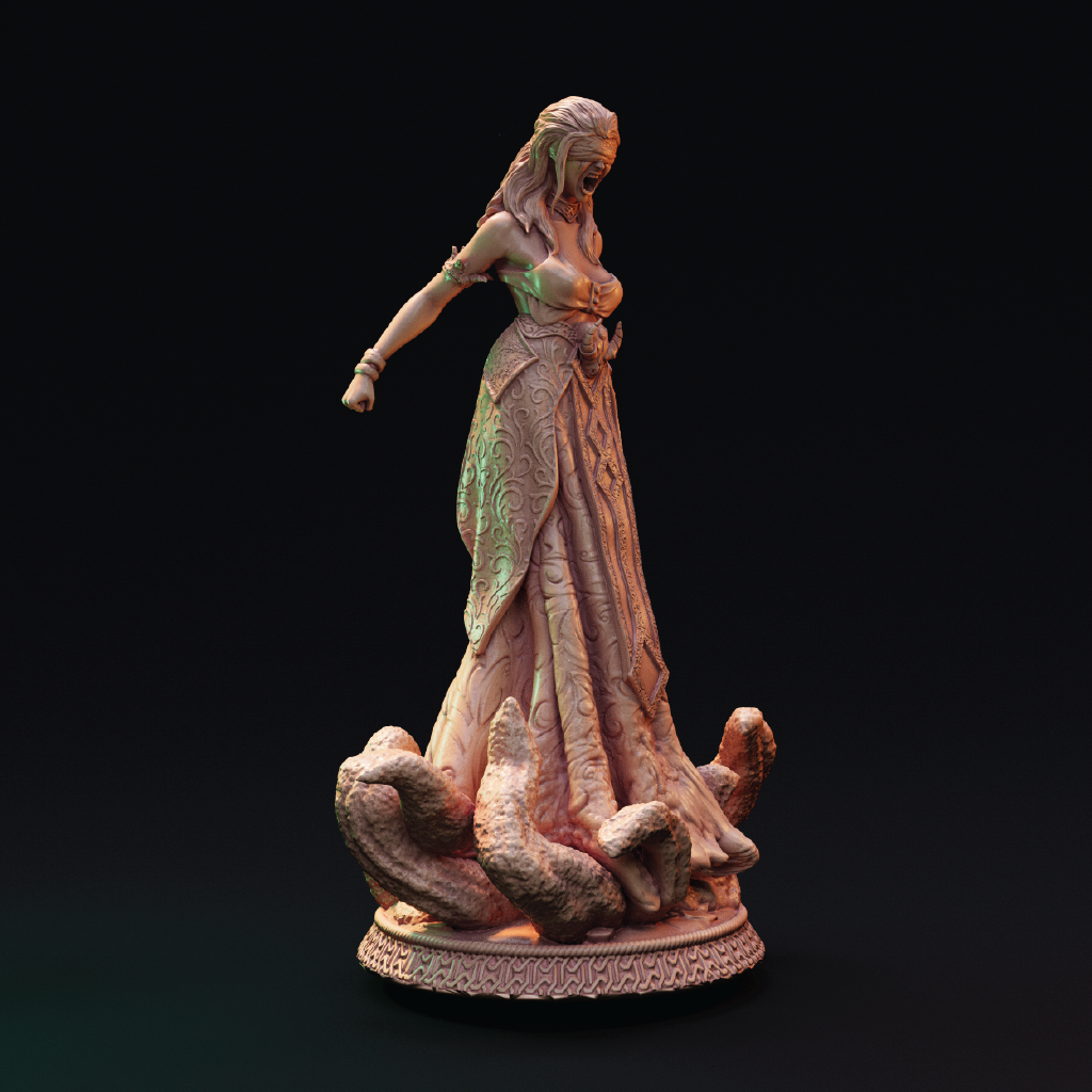 Ramilda | Banshee Miniature | 3D Resin Print