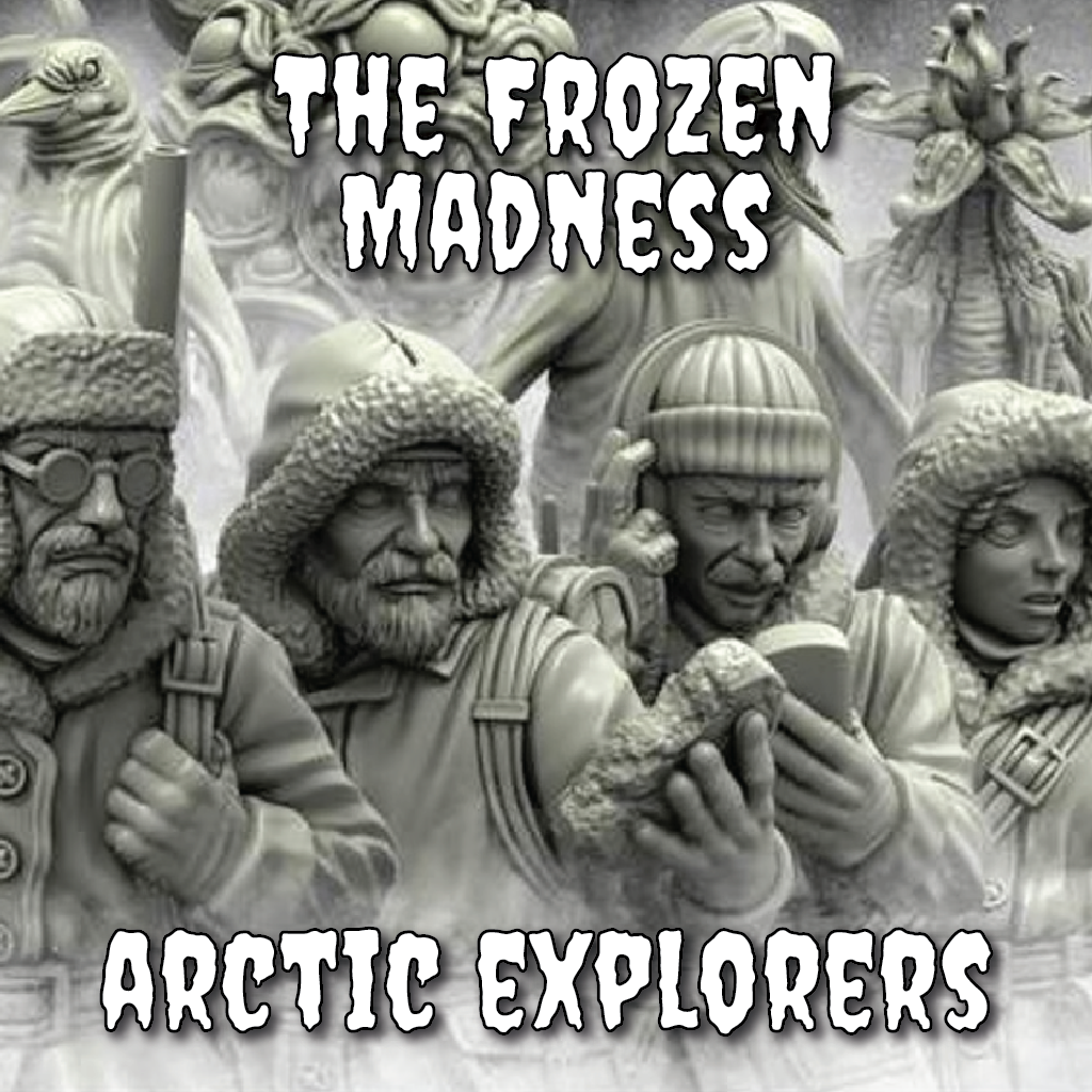 Arctic Explorers | Adventurer Miniatures | 3D Resin Print