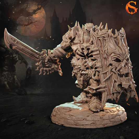Argark Blood-Draughter | Mutant Warrior Miniature | 3D Resin Print