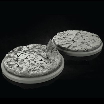 Frozen Bases | Arctic Terrain | 3D Resin Print