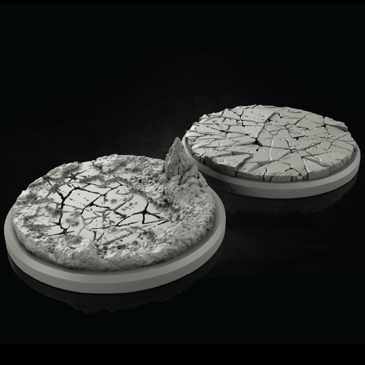 Frozen Bases | Arctic Terrain | 3D Resin Print