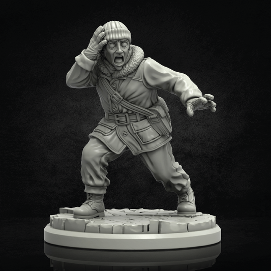 Terrified Explorer | Insane Miniature | 3D Resin Print