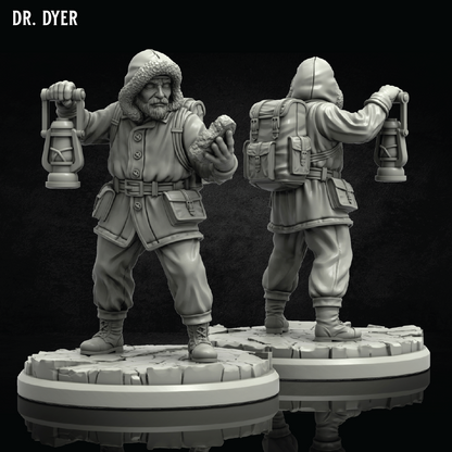Arctic Explorers | Adventurer Miniatures | 3D Resin Print