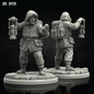 Arctic Explorers | Adventurer Miniatures | 3D Resin Print