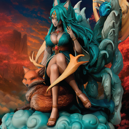 Goddess Da Ji | Legendary Miniature | 3D Resin Print