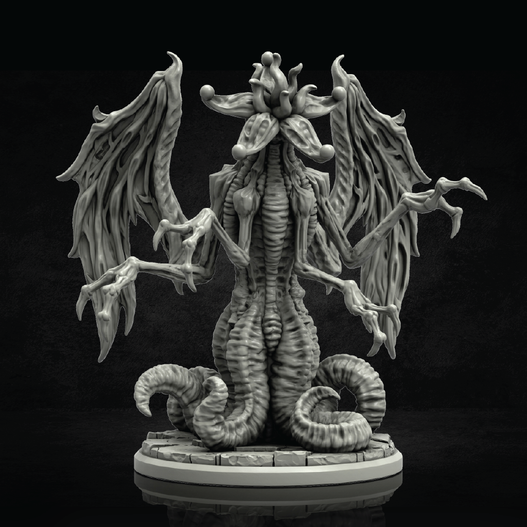 Elder Thing | Eldritch Miniature | 3D Resin Print