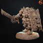 Argark Blood-Draughter | Mutant Warrior Miniature | 3D Resin Print