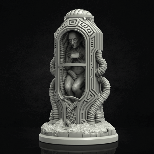 Gedney's Sarcophagus | Eldritch Miniature | 3D Resin Print