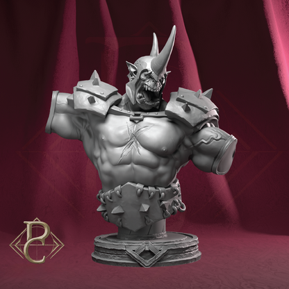 Gorgrash the Ripper | Orc Miniature | 3D Resin Print