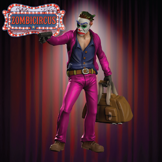 Criminal | Zombie Survivor Miniature | 3D Resin Print