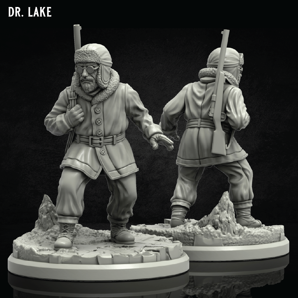 Arctic Explorers | Adventurer Miniatures | 3D Resin Print