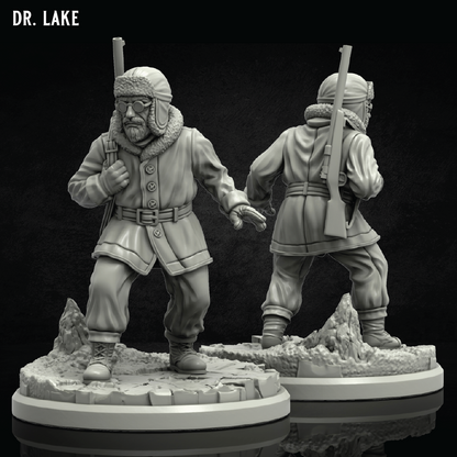 Arctic Explorers | Adventurer Miniatures | 3D Resin Print