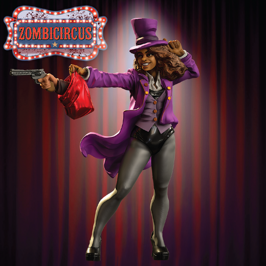 Magician | Zombie Survivor Miniature | 3D Resin Print