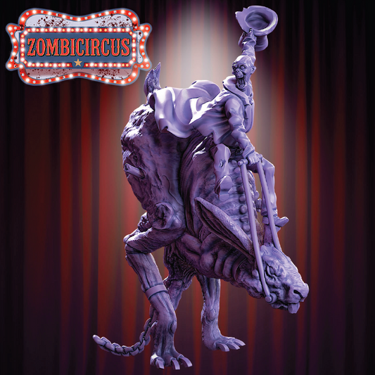 Beast Tamer | Zombie Miniature | 3D Resin Print