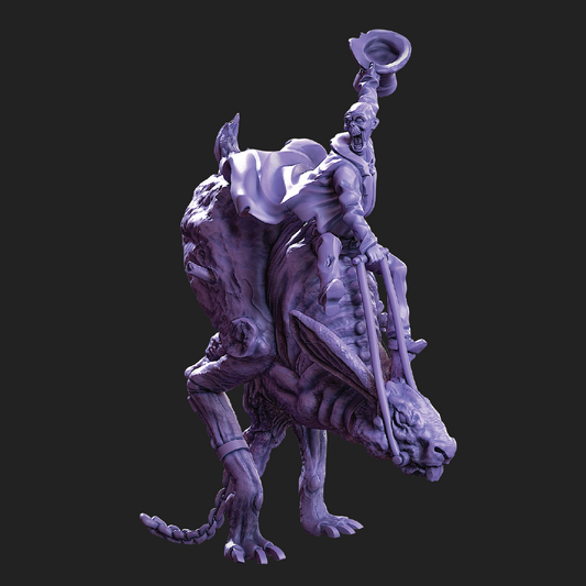 Beast Tamer | Zombie Miniature | 3D Resin Print