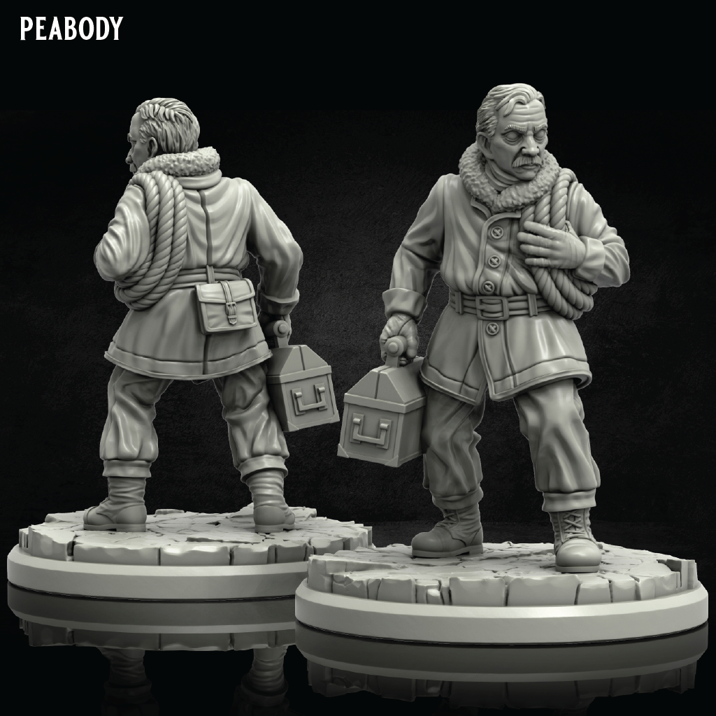 Arctic Explorers | Adventurer Miniatures | 3D Resin Print