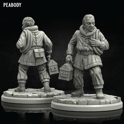 Arctic Explorers | Adventurer Miniatures | 3D Resin Print