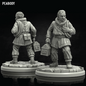 Arctic Explorers | Adventurer Miniatures | 3D Resin Print