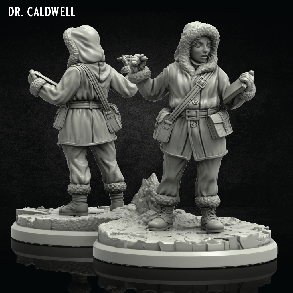 Arctic Explorers | Adventurer Miniatures | 3D Resin Print