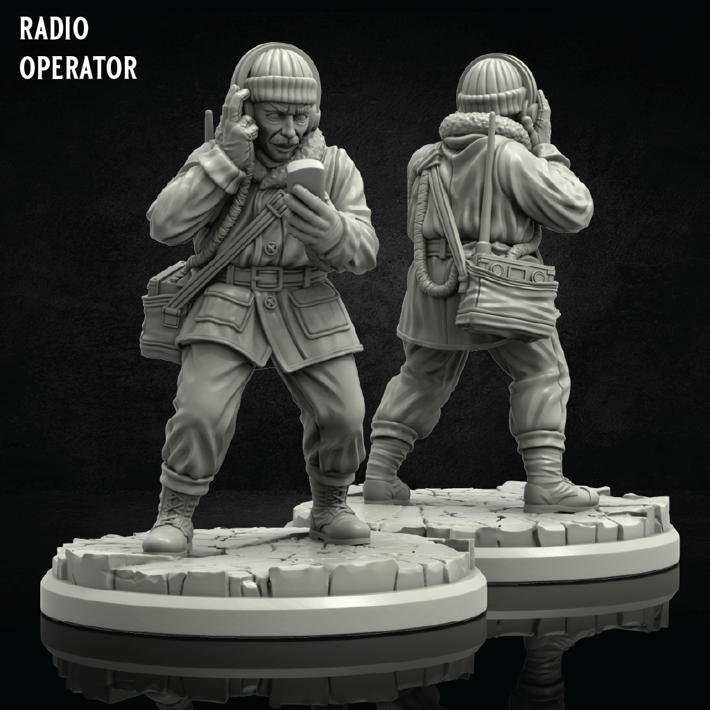 Arctic Explorers | Adventurer Miniatures | 3D Resin Print