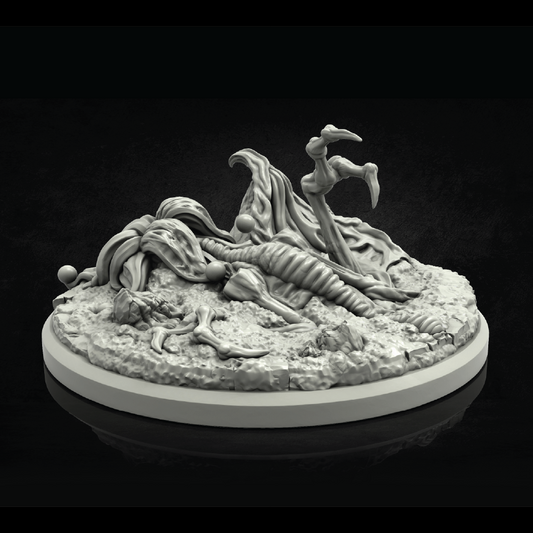 Frozen Elder Thing | Eldritch Miniature | 3D Resin Print
