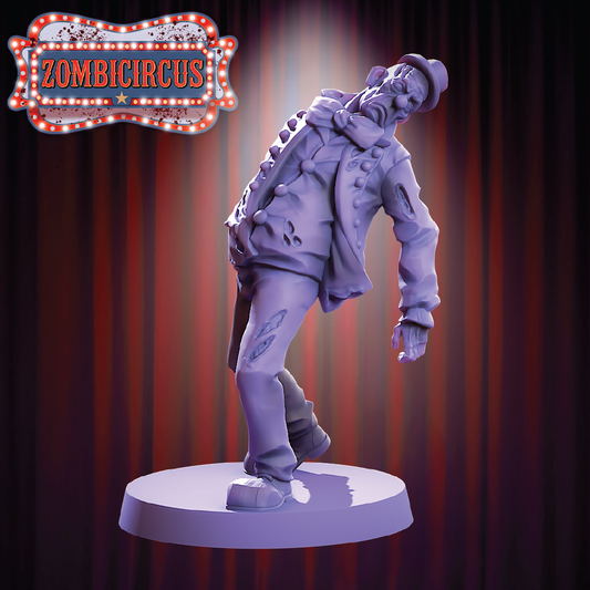 Clown #3 | Zombie Miniature | 3D Resin Print