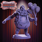 Balloon Clown | Zombie Miniature | 3D Resin Print