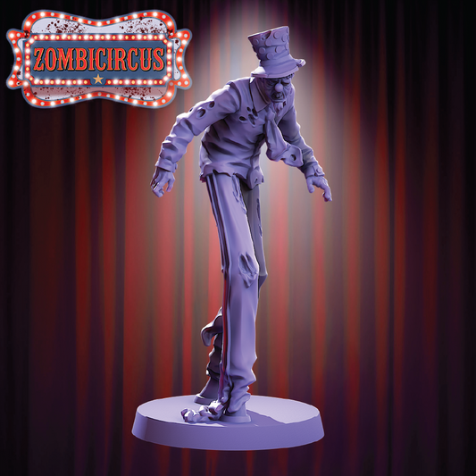Clown on Stilts | Zombie Miniature | 3D Resin Print