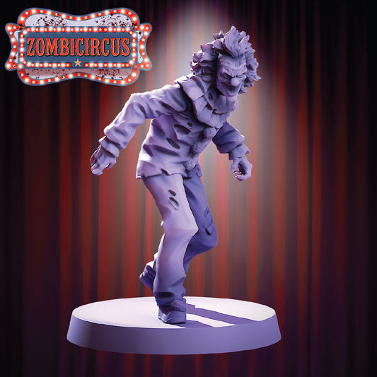 Clown #1 | Zombie Miniature | 3D Resin Print