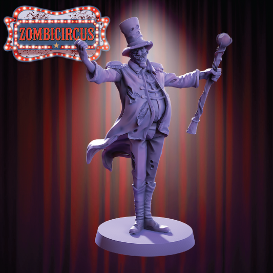 Ringmaster | Zombie Miniature | 3D Resin Print