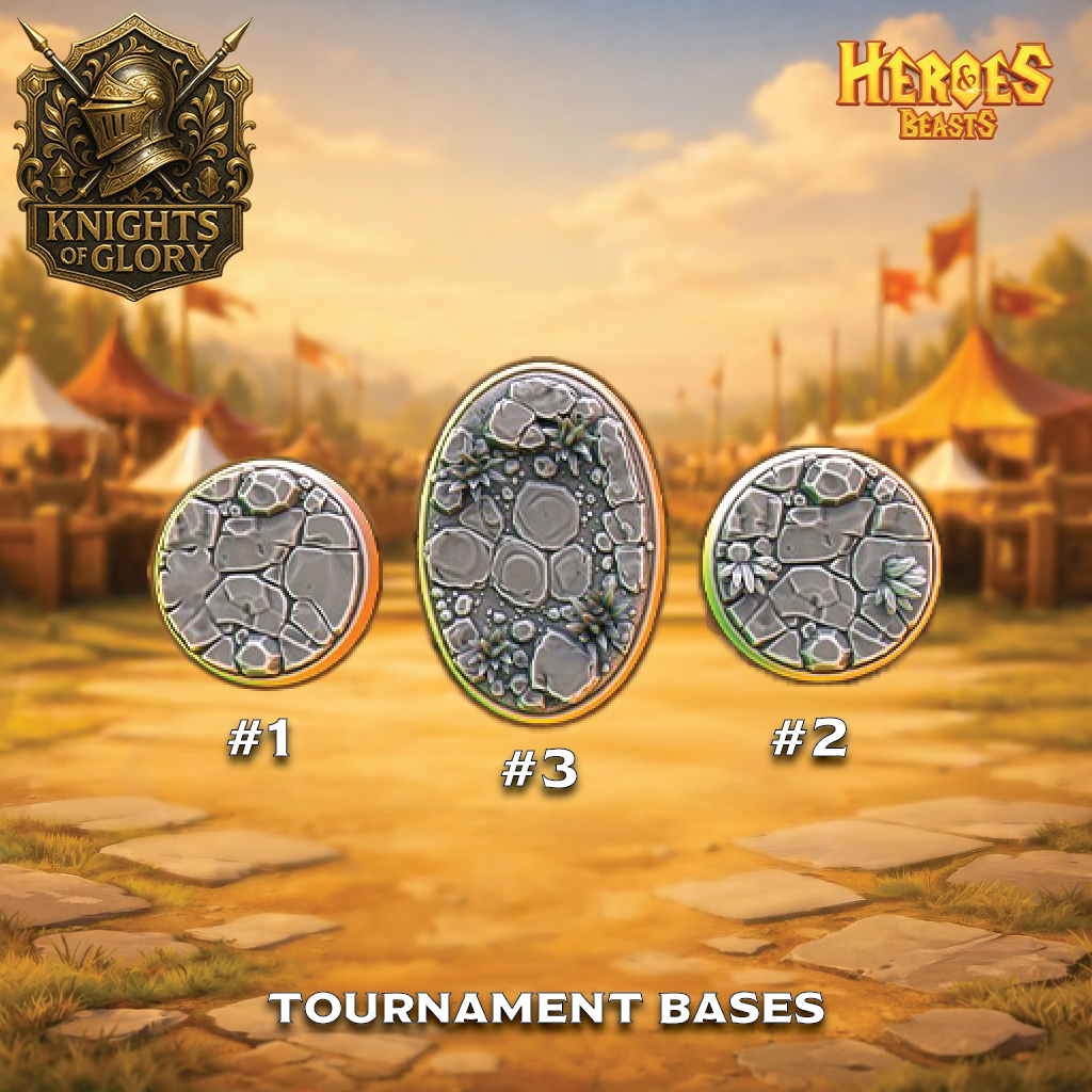 Tournament Scenery | Medieval Scatter Terrain | 3D Resin Print