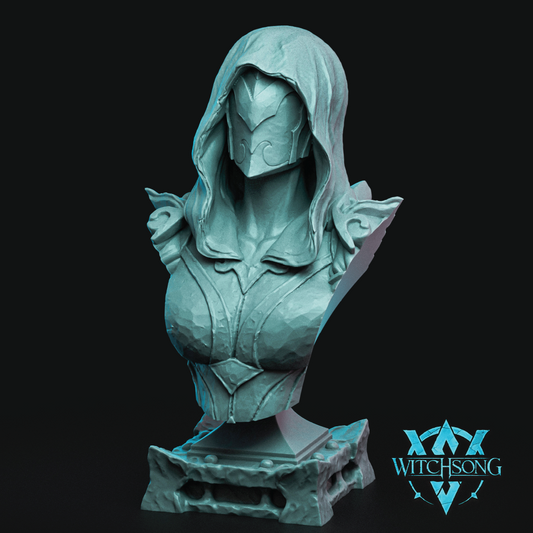 Rotbloom Priestess | Fungal Miniature | 3D Resin Print