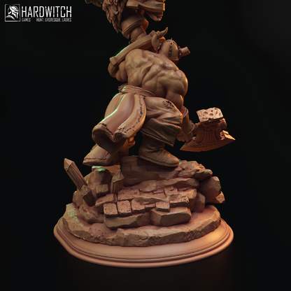 Collective Might | Dwarf Miniature | 3D Resin Print