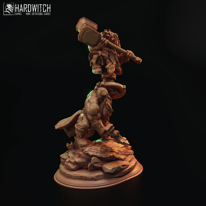 Collective Might | Dwarf Miniature | 3D Resin Print