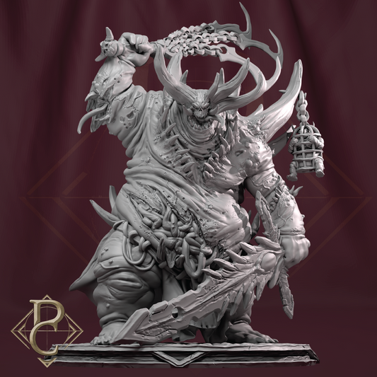 Avatar of Necrosis | Demon Miniature | 3D Resin Print
