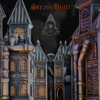 Steambuilt 47-10 | Victorian Terrain | 3D Filament Print