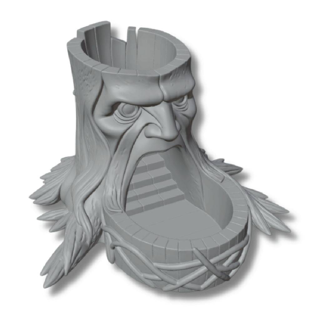 Cursedroot | Dice Tower | 3D Filament Print