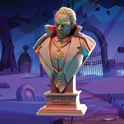 Dracula | Vampire Miniature | 3D Resin Print