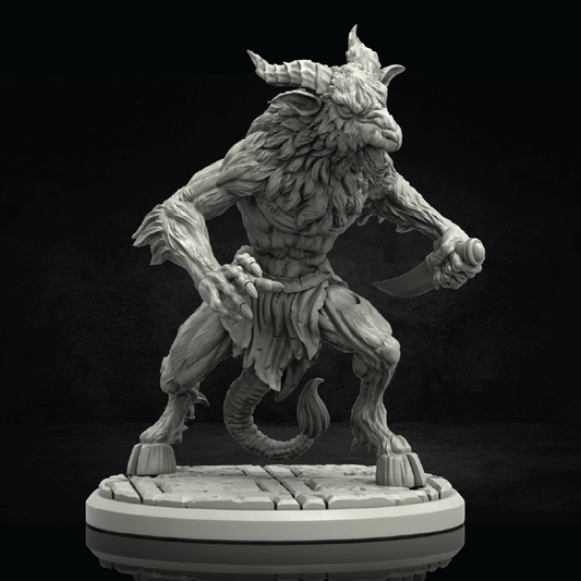 Goat Spawn | Mutant Hybrid Miniature | 3D Resin Print