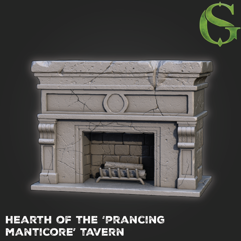 Fantasy Building Scatter | Scenery Decorations | 3D Resin Print