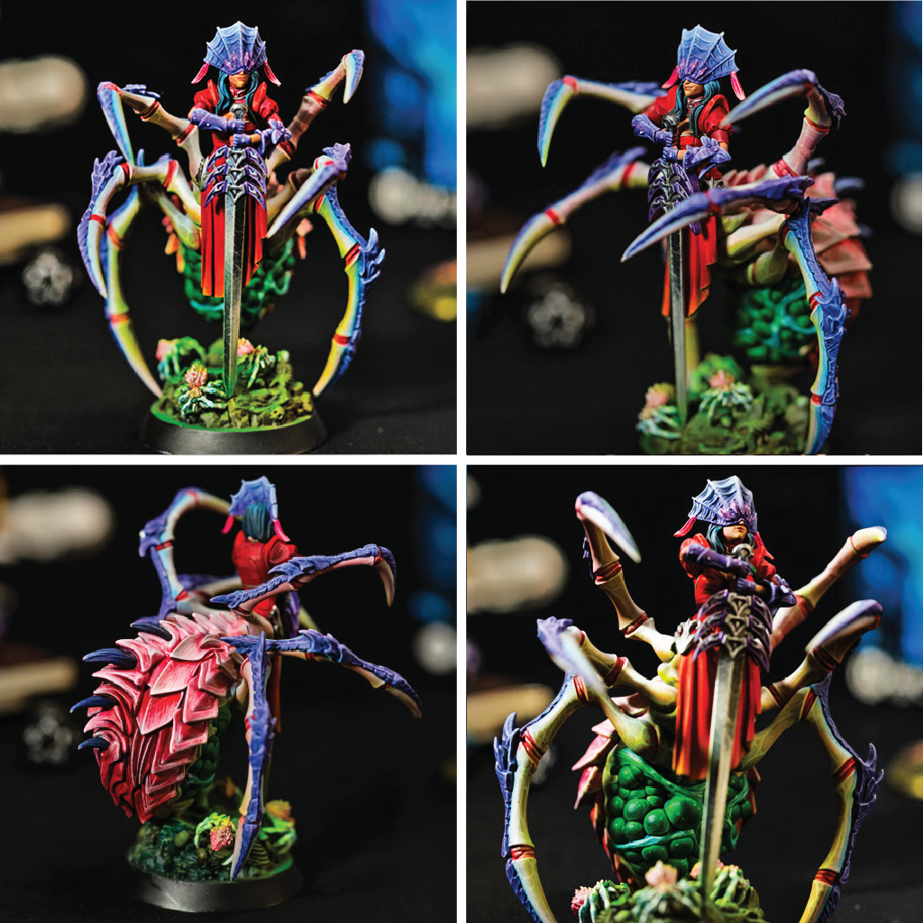 Isadora Spinnerette | Spider Queen Miniatures | 3D Resin Print