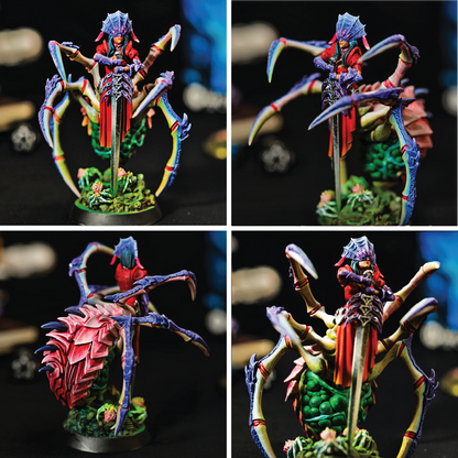 Isadora Spinnerette | Spider Queen Miniatures | 3D Resin Print