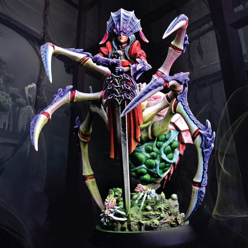 Isadora Spinnerette | Spider Queen Miniatures | 3D Resin Print