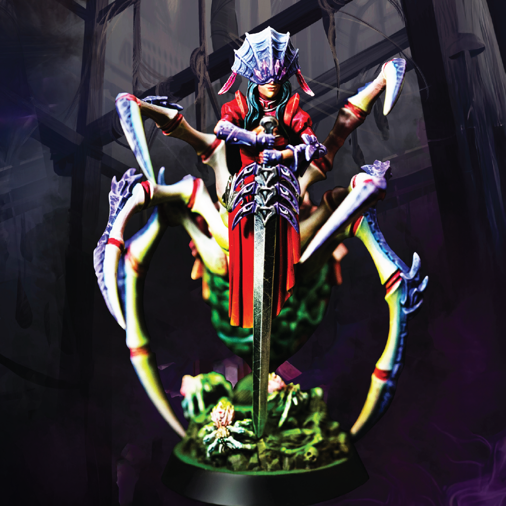 Isadora Spinnerette | Spider Queen Miniatures | 3D Resin Print