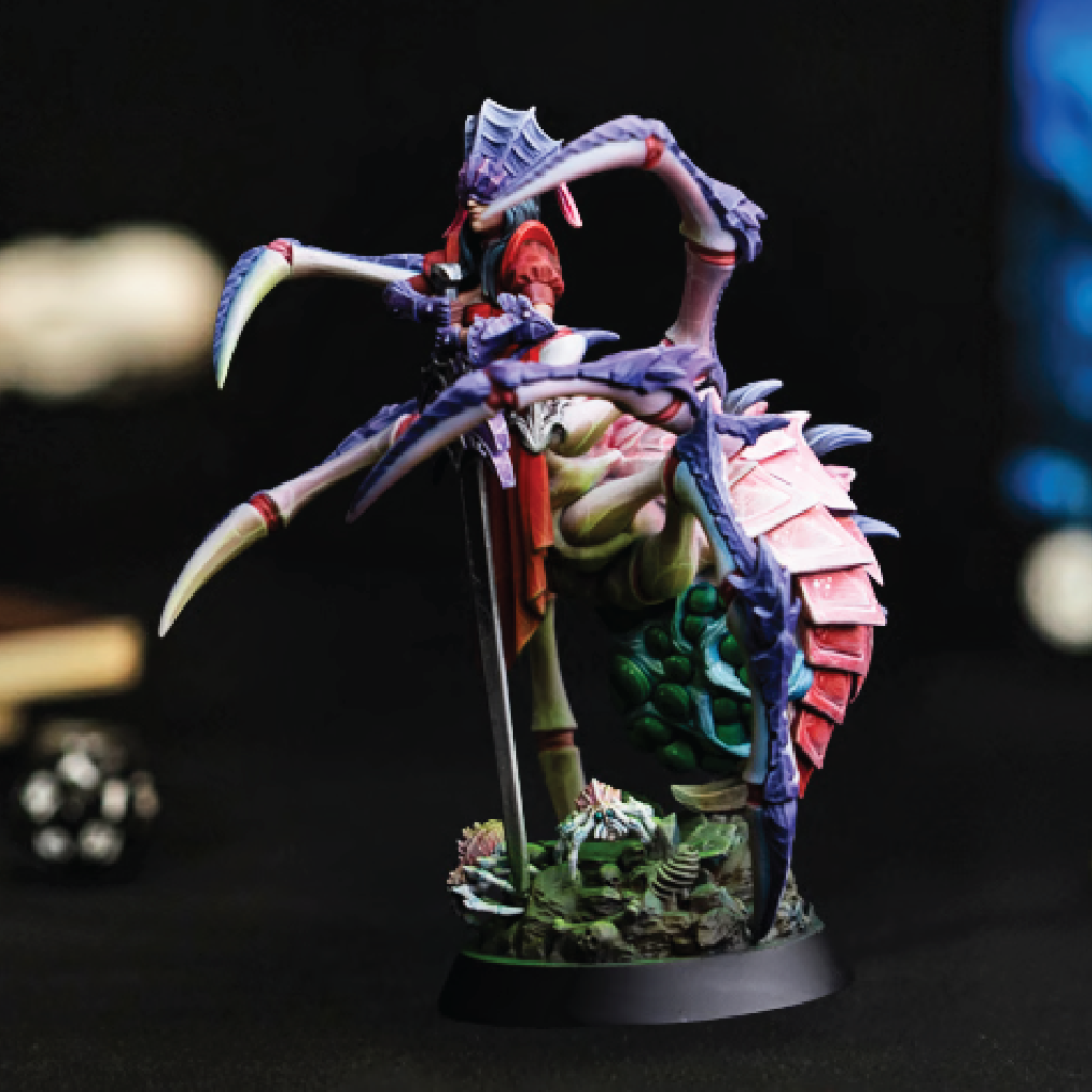 Isadora Spinnerette | Spider Queen Miniatures | 3D Resin Print
