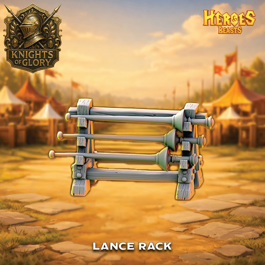 Tournament Scenery | Medieval Scatter Terrain | 3D Resin Print