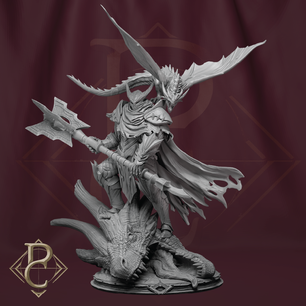 Lord Venator | Dragon Slayer Miniature | 3D Resin Print